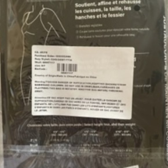 Shapewear V-Neck Shaper Bodysuit Sculpting Mid-thigh NWT Black Small - Picture 6 of 6